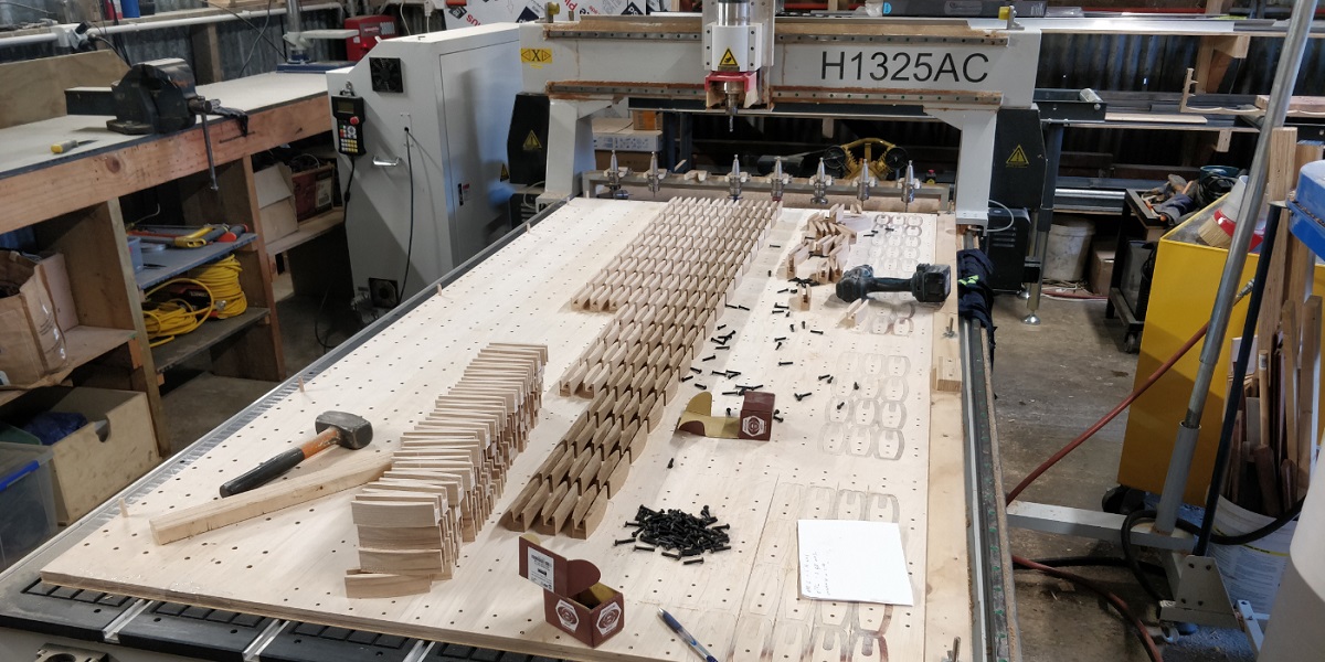 Large CNC workholding Large CNC workholding